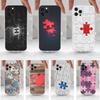 Art Interesting Puzzle Case For iPhone 17,11,12,13,16,14,15,Pro,Max,Plus,X,XS,XR,SE,Mini Transparent Soft Silicone