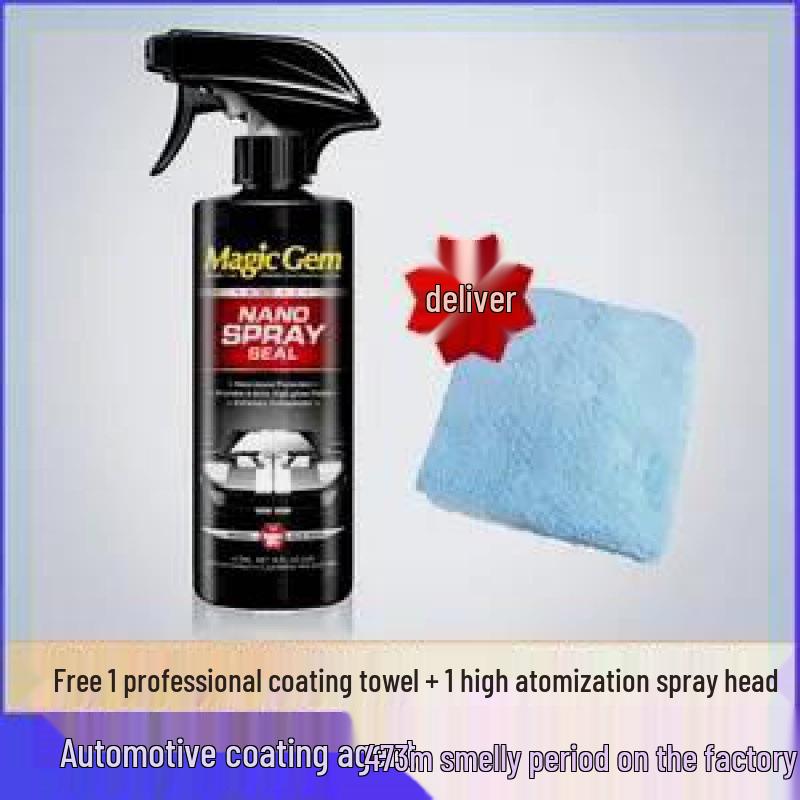 BYD Car Nano Crystal Coating: Quick-Acting Paint Protection for Black and White Cars