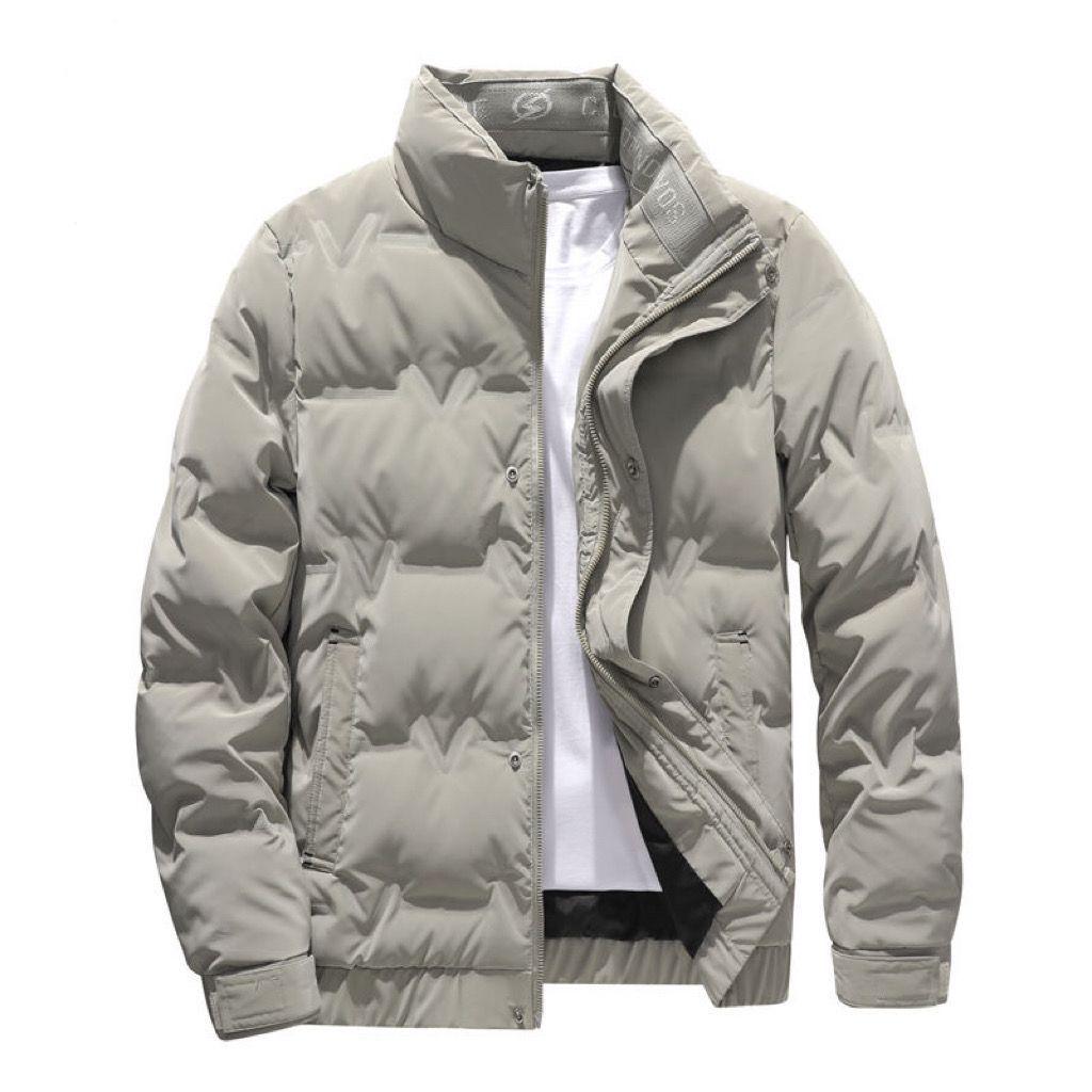 Men's Ultra-Thick Lightweight White Duck Down Jacket - Clearance Winter Style, Wash-Free Outerwear
