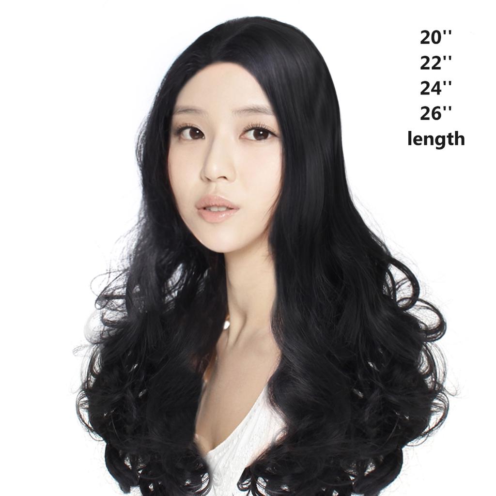 Buy Lace Front 20/22/24/26 Inch Lace Front Length Body Curly Wave ...