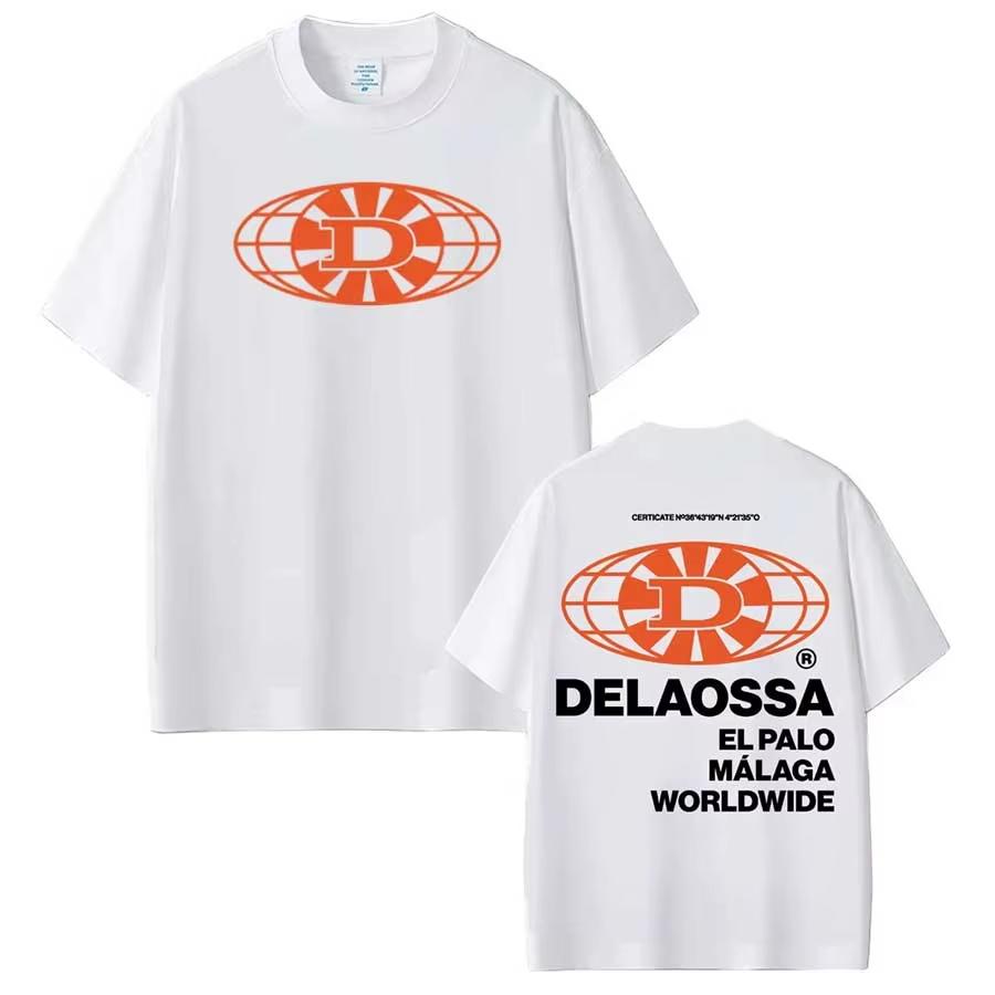 Rapper Delaossa Veneno Album Tour T Shirt for Men Women Hiphop Streetwear 2026 Springsummer Tops Pure Cotton TShirt