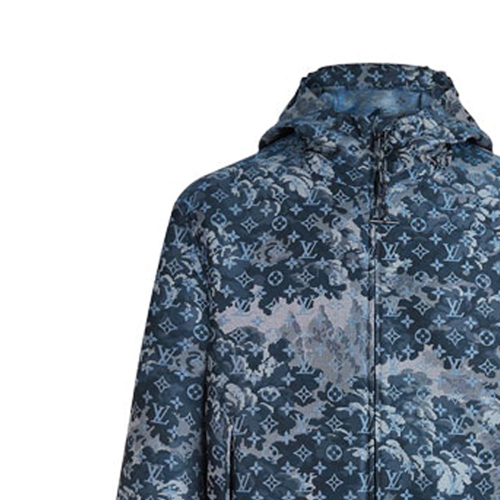 Louis Vuitton Jacket Men's Blue 1A8HIF