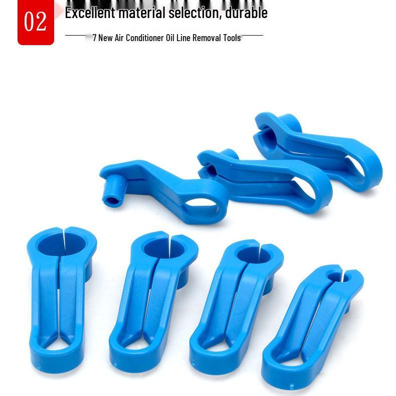 7-Piece Car Oil & Refrigerant Hose Removal Tool Kit