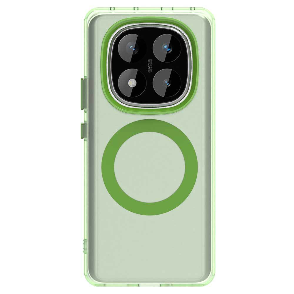 Applicable to Xiaomi Redmi note15Pro candy magnetic mobile phone case Redmi note14Pro matte protective case