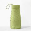 New Macaron Color Five-Fold Ultra-Light Sun Protection Compact Mini Umbrella with Buckle Handle