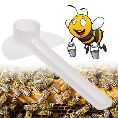 10 STÜCKE Bienenzucht Bienen Plastik Futterkappe Bewässerung Honig Futterspender Garten Bienen Wasser Trinken Tränken Fütterungswerkzeuge Ausrüstung Zubehör