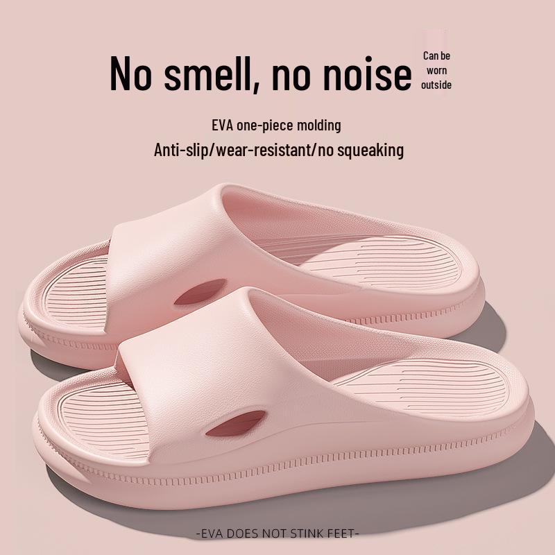 Eva Non-Slip Thick Bottom Slippers: Summer Indoor/Outdoor Options for Men & Women, Odor-Free Comfort
