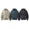 Mens Oversized Hooded Zip-Up Sweatshirt With Graffiti Print Patch Detail Fleece-Lined Streetwear Fall