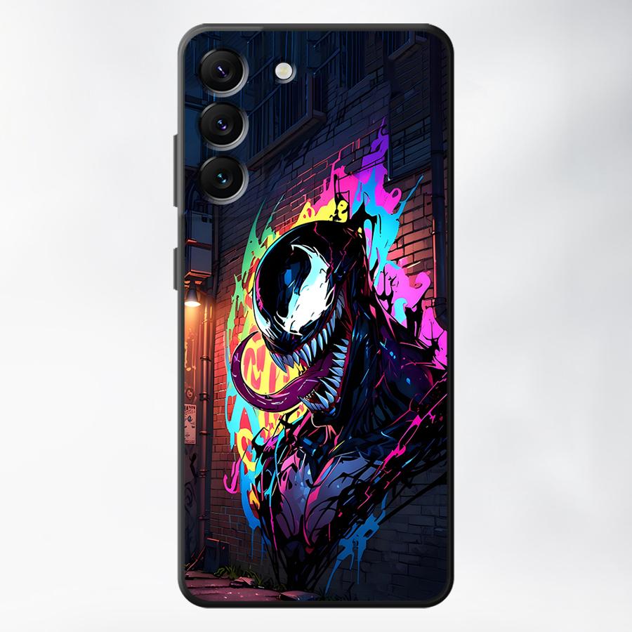 Phone Cover Case for Samsung Galaxy A57 A23 A26 A55 A53 A35 A25 A32 A52 A36 A24 A73 A51 A37 A22 A71 A72 Marvel Cool Venom