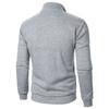 Herren Herbst Winter Herren Pullover mit halbem Reißverschluss Rollkragen Raglan Langarm Hoodies Warm Streetwear Business Mäntel