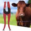 Aluminum Alloy Pig Cow Cattle Poultry Ear Tag Plier Applicator Puncher Tagger