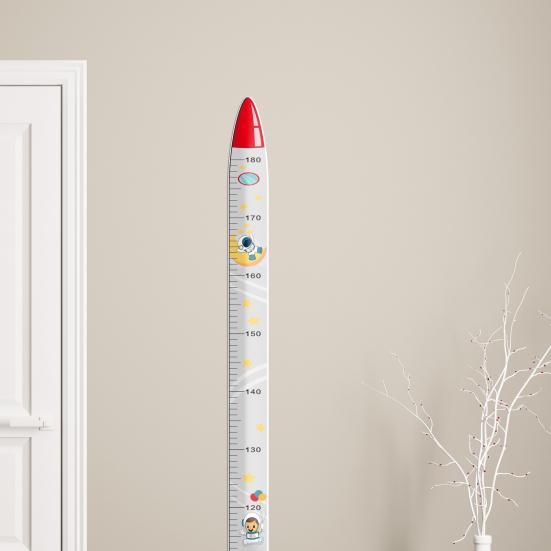 Kids Growth Chart Wall Sticker Children Room Nursery Bedroom Baby