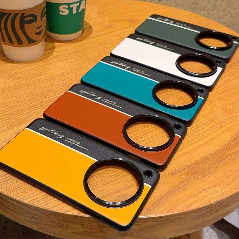 Night Lightning Fluorescent Line Two-pigment Leather Case For OPPO Find X8 Pro Find X8 Find X7 Ultra X7 Lens Protect Cover