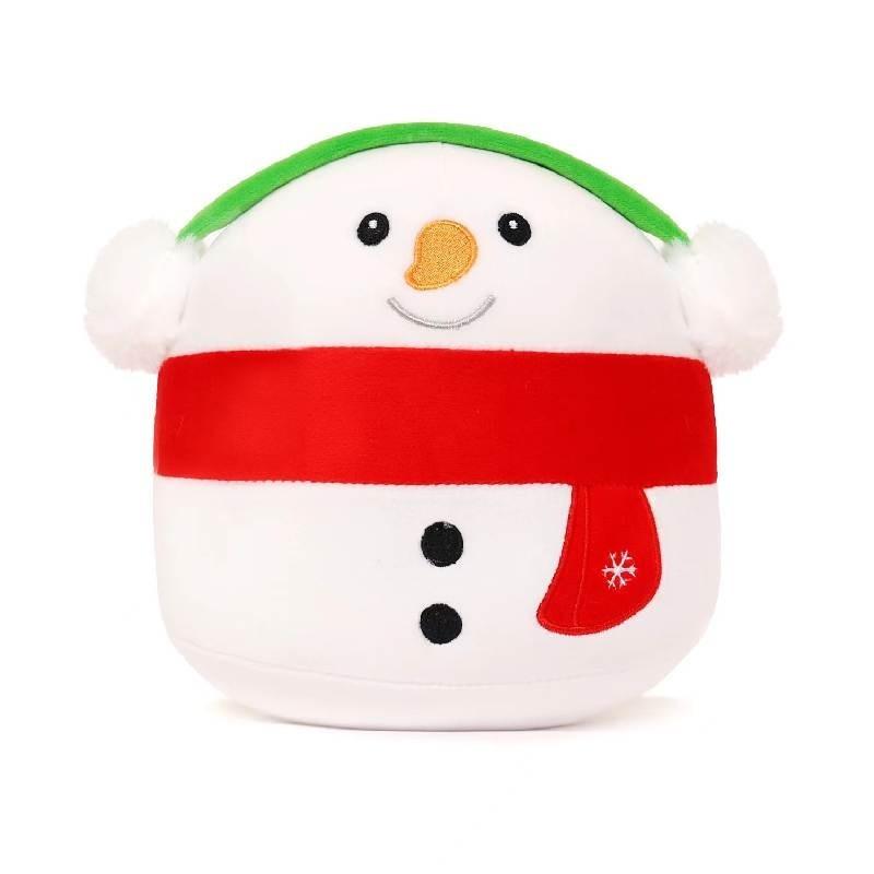 Cute 20cm Christmas Santa Claus Christmas Tree Plush Toy Soft Stuffed Doll Wholesale
