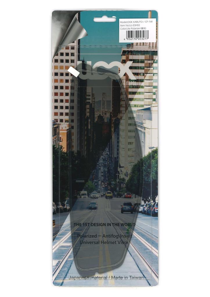 Mitsuba Sankowa ULOOK CF-1W Polarized Anti-Fog Film for Helmet
