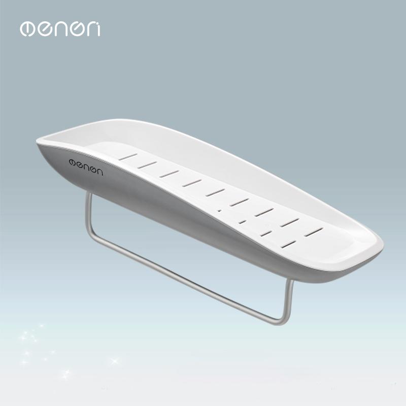 

Полка для ванной Комната Стойка для хранения Держатель Настенный Шампунь Специи Органайзер для душа Аксессуары для ванной комнаты с перекладиной для полотенец