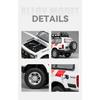 1/24 Toyota Land Cruiser LC80 Alloy Car Model Diecast Metal Toy Off-road Vehicles Car Model Simulation Sound and Light Kids Gift