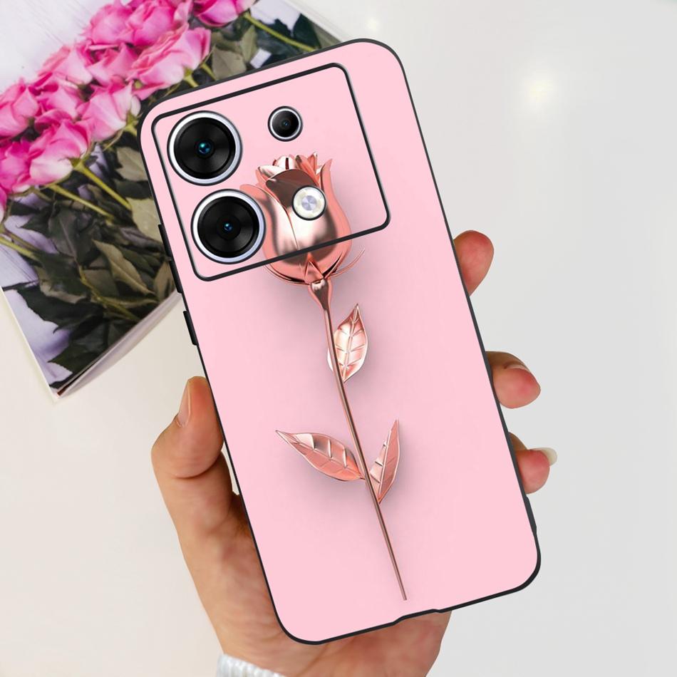 For Infinix Zero 30 X6731 Case Zero 30 4G X6731B Elegant Printing Soft Silicone TPU Slim Cases Cover For Infinix Zero30 5G Zero 30 4G