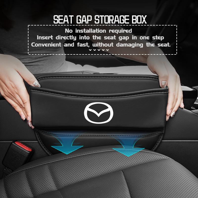 For Mazda Multifunctional Car Seat Seat Storage Box Interior Accessories Axela Speed 6 CX3 CX4 CX5 CX7 CX8 CX9 MS Demio