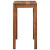 VidaXL Table de bar bois massif d'acacia et finition miel 110x55x106cm 337835