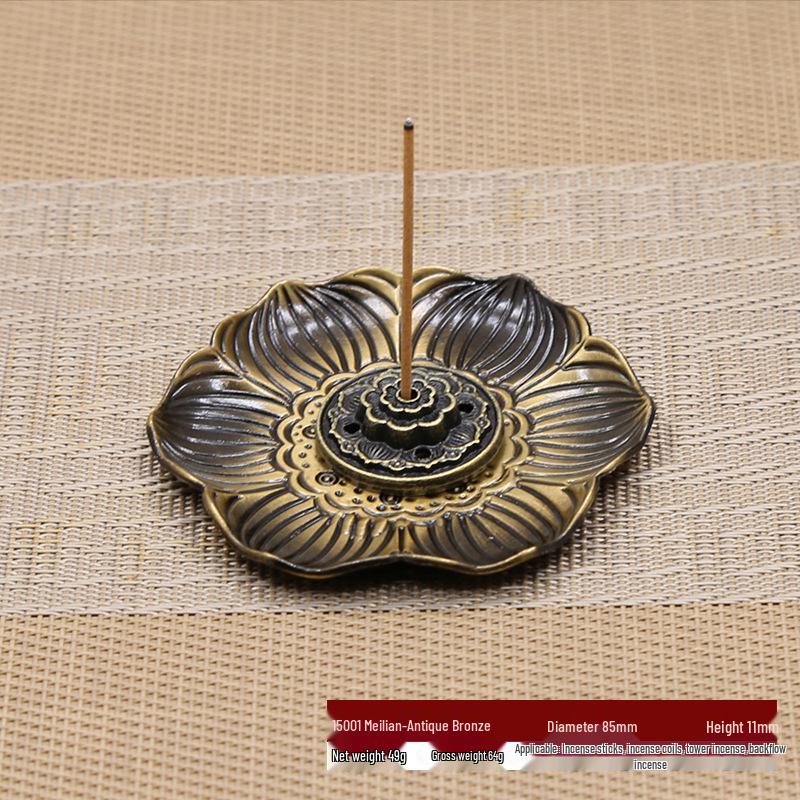 Dual-Use Japanese Ceramic Incense Burner: Club Incense Holder & Backflow Tower Tray