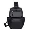 Men's Large Capacity Chest Bag Lightweight Waterproof Outdoor Sports Bag Multi-Power Crossbody Bag