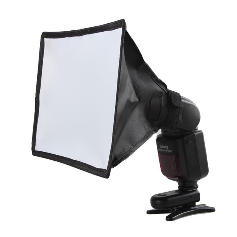 Universal Foldable Flash Diffuser Softbox Professional Mini Photo Diffuser Soft Light Box For Canon Nikon Sony Camera