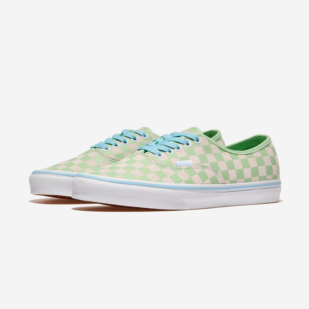 [Vans] Authentic - Checkerboard Pistachio Green, VN000D6GE2Y, 1010113076, Popular Korean Shoes
