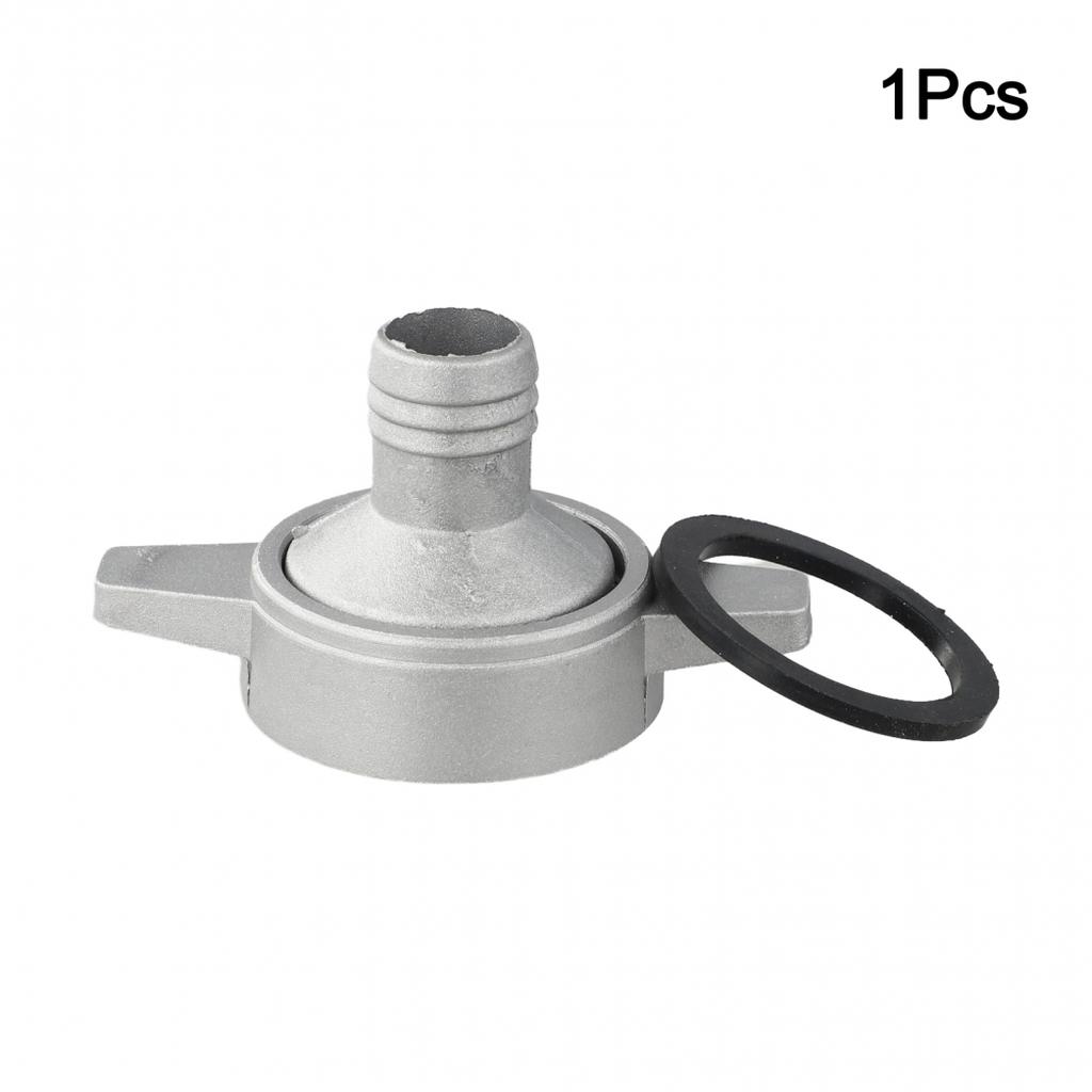 Efficient Aluminum Water Pump Connector with Rubber Gasket 1 3 Inch Sizes