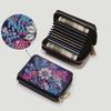 Exquisite Pattern DIY Diamond Painting Card Holder Wallet Purse Rhinestone Mosiac Zipper Wallet Handbag Female Outdoor Bag