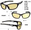 Sunglasses for Night Sports Sunglasses Fishing TK1K [Adventure King] Driving, [Sabae Design/Night Use/Slightly Polarized]