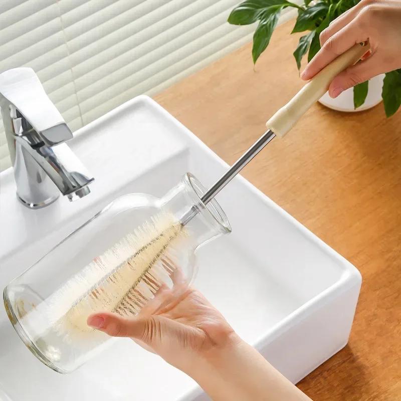 Cup Brush Cleaning Long Handle Small Brushes Wall Breaking Machine Special Cup Cleaning Artifact Cup Brush Bottle Cleaning Brush