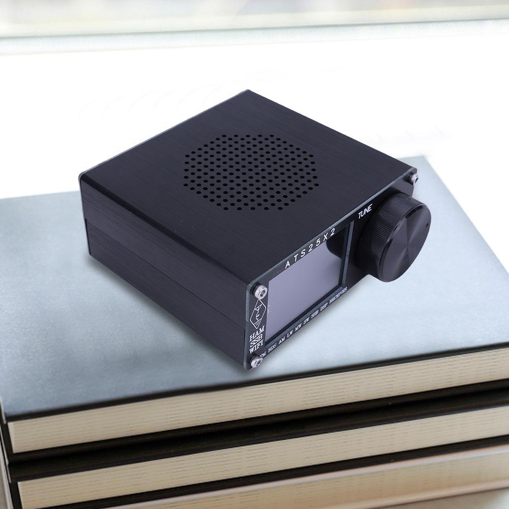 ATS25X2 Full-band Radio 2.4inch Touchscreen Portable FM Radio APP Network WIFI Configuratio Digital Radio with Spectrum Scanning