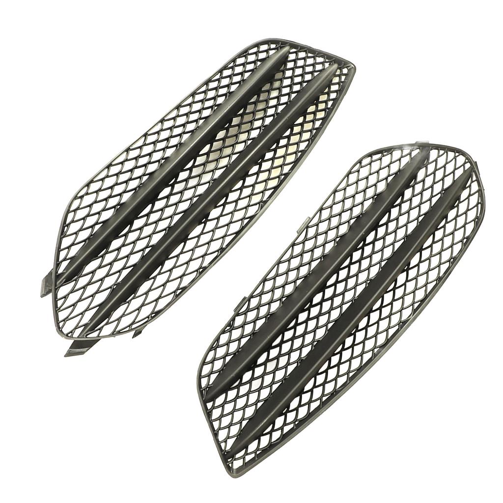 Schwarzer Nebelscheinwerfergrill für die vordere Stoßstange, Ersatz für Mercedes?Benz CLA?Klasse C117 AMG Line CLA45