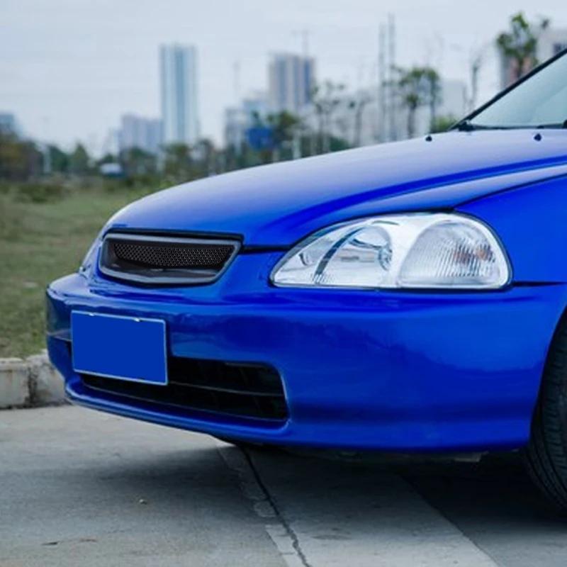 Samochodowa siatka z włókna węglowego ABS Przednia kratka maski do 96-98 Honda Civic EJ/EK Typ R JDM
