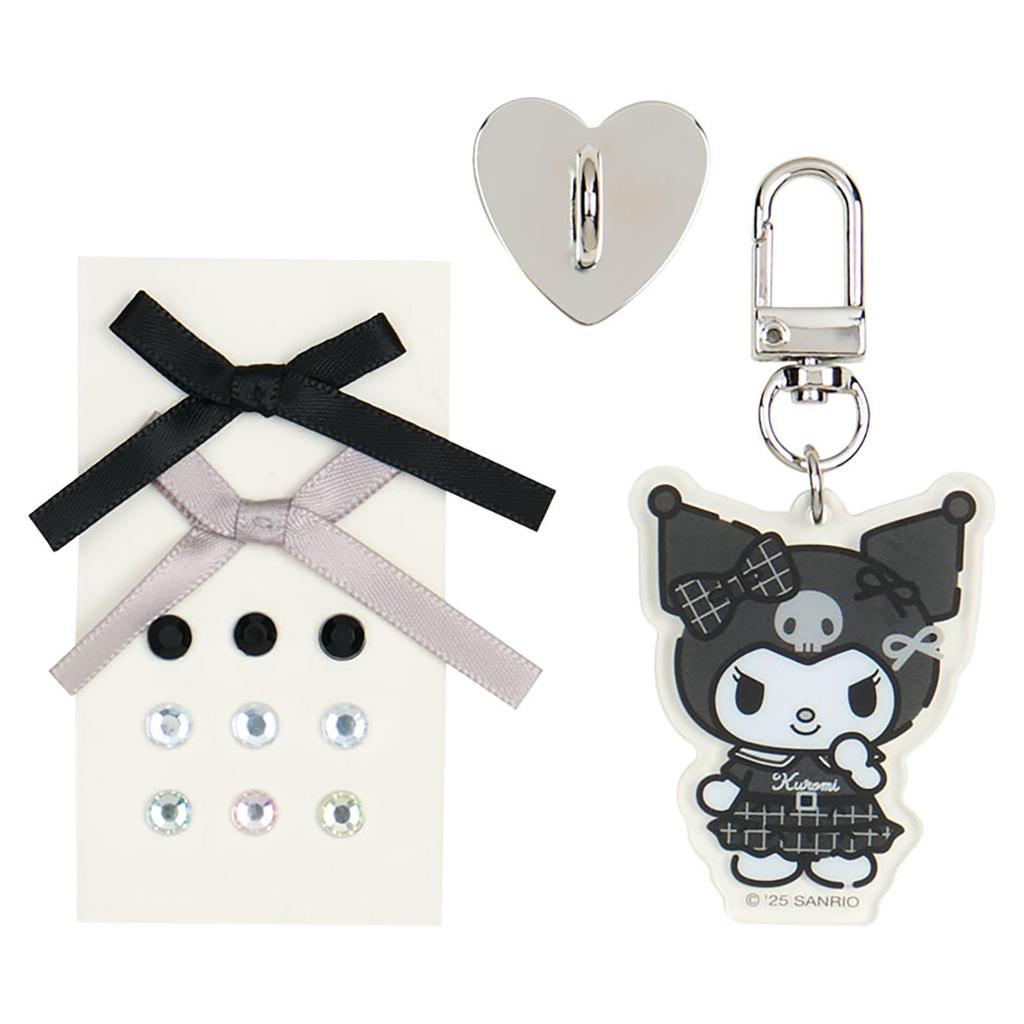 Decoration Set Kuromi 361003 [Sanrio] (Monotone)