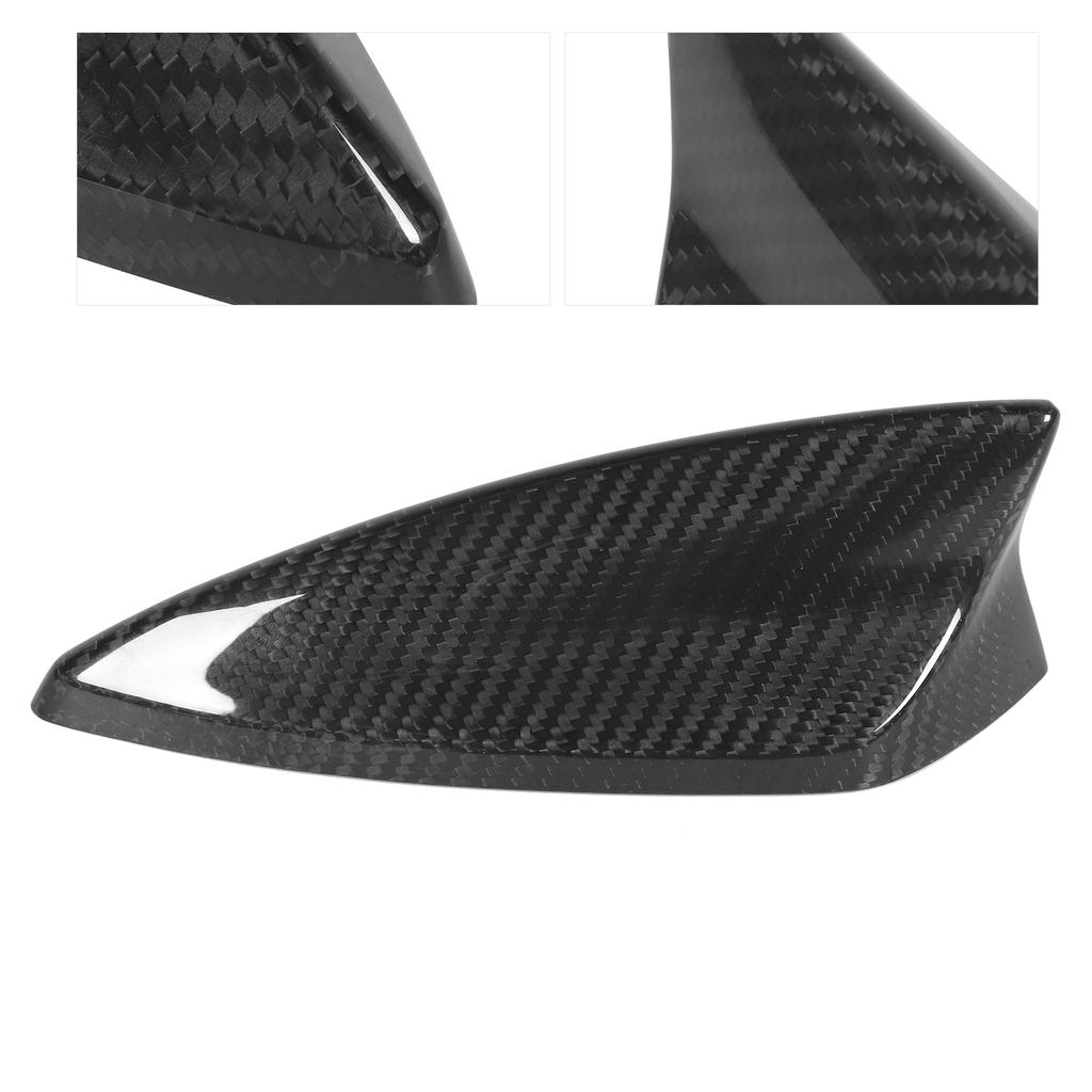 Carbon Fiber Roof Antenna Cover Shark Fin Trim Cap Decoration Fit for Cadillac CT6 XT4 XT5 XTS