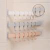 Multifunction Kitchen Storage Hook Cupboard 6 Hook Home Organizer Storage Rack Pantry Chest Tools Towels Hanger Wardrobe Rack