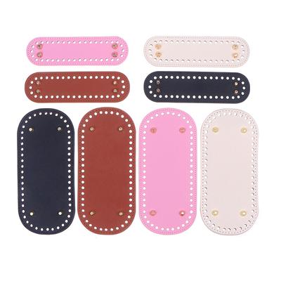 1Pc Long Bottom For Knitted Bag Pu Leather Bag Base Diy Handmade Bag Bottom