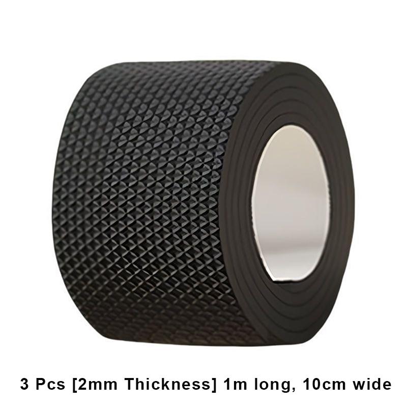 3 Stück DIY Anti-Rutsch Möbelpads Stummschaltmatten Puffer Dämpfer Dickes Anti-Rutsch-Pad Fußabdeckung Selbstklebendes Tisch-Stuhl-Schutzpad