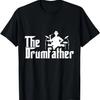 Husband Dad Drummer Funny Drumfather Fathers Gifts Drums T-Shirt