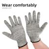 Level 5 Cut-Resistant HPPE Gloves Gardening Wear- Tear-Resistant Safety Protective Cut-Proof GlovesCustomizable Direct