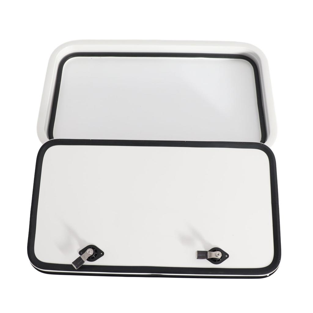 700x400mm Marine Access Hatch Rounded Boat Deck Hatch Access Storage Compartment Hatch for RV