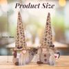 2Pcs Couple Coffee Gnomes Plush Decorations - Gift for Christmas, Birthdays, Valentine's Day, and Coffee Gnome Lovers, Ideal Coffee Bar Decor for