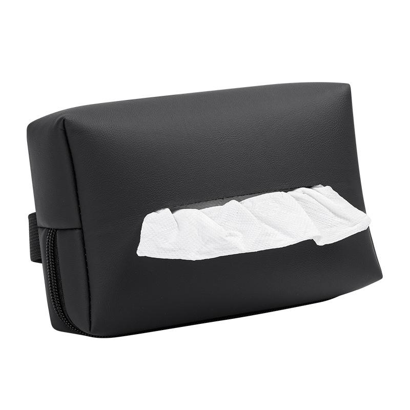 Car Interior Tissue Box Car Armrest Box Tissue Box Car Interior Bag Drawstring Paper Bag Napkins Minimalist Car Rear Seat Back