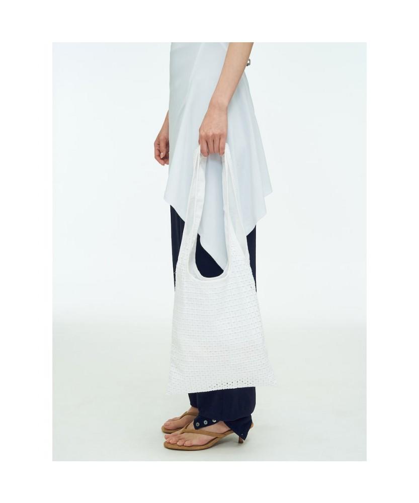 Anggae Eyelet Bag White