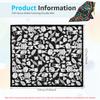 DIY Coloring Blanket Creative Art Project Painting Blanket Machine Washable Soft Customizable Coloring Blanket for Home Decor