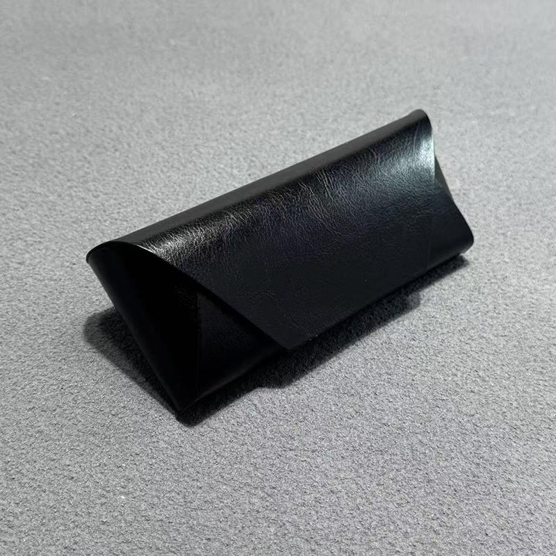 Leder Pu-Leder Brillenetui Retro Kunstleder Sonnenbrillenbox Zur Aufbewahrung von Brillen Zubehör Geschenkidee