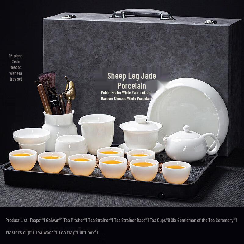 Dehua White Porcelain Tea Set