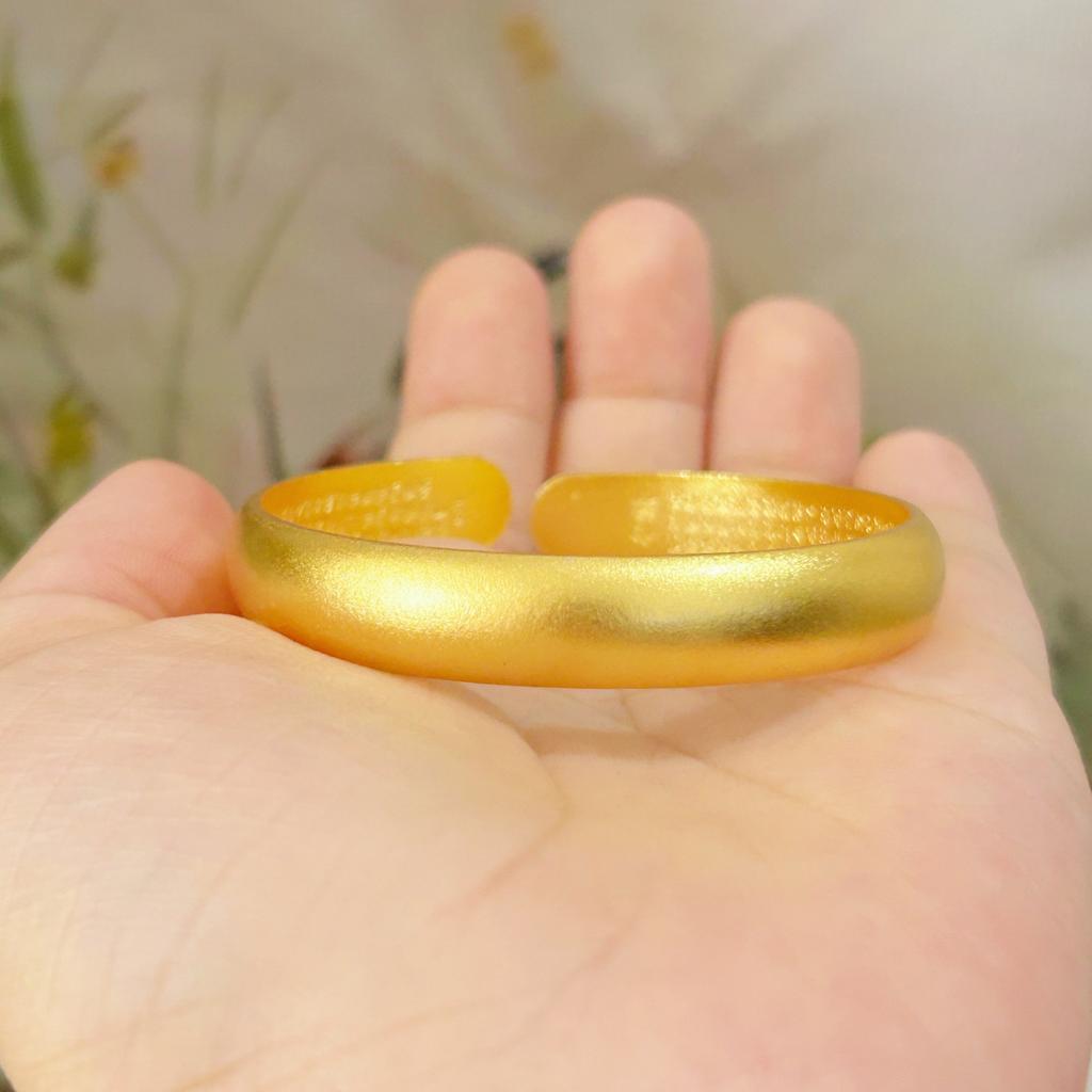 Gypsophila Heart Sutra Open Bracelet Women's Niche High-end Accessories